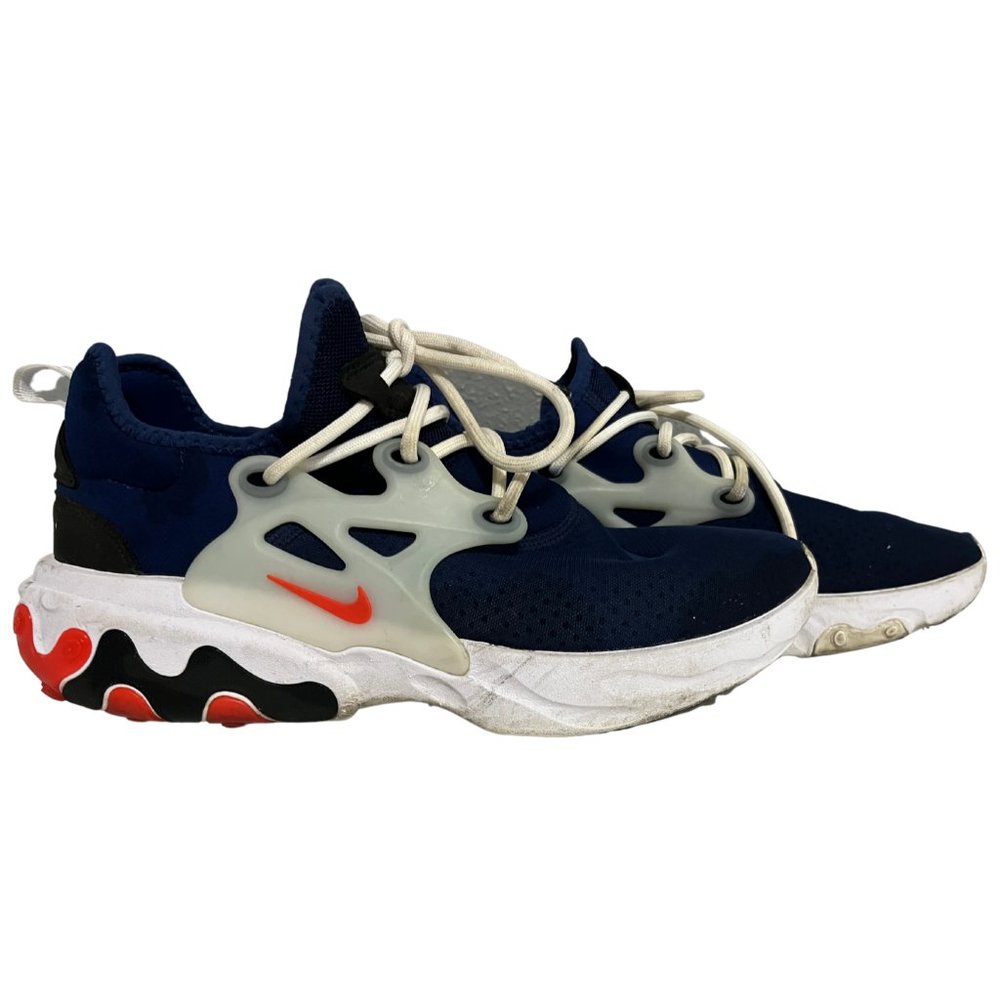 NIKE React Presto Rabid Panda Mens Navy Blue Size 8.5